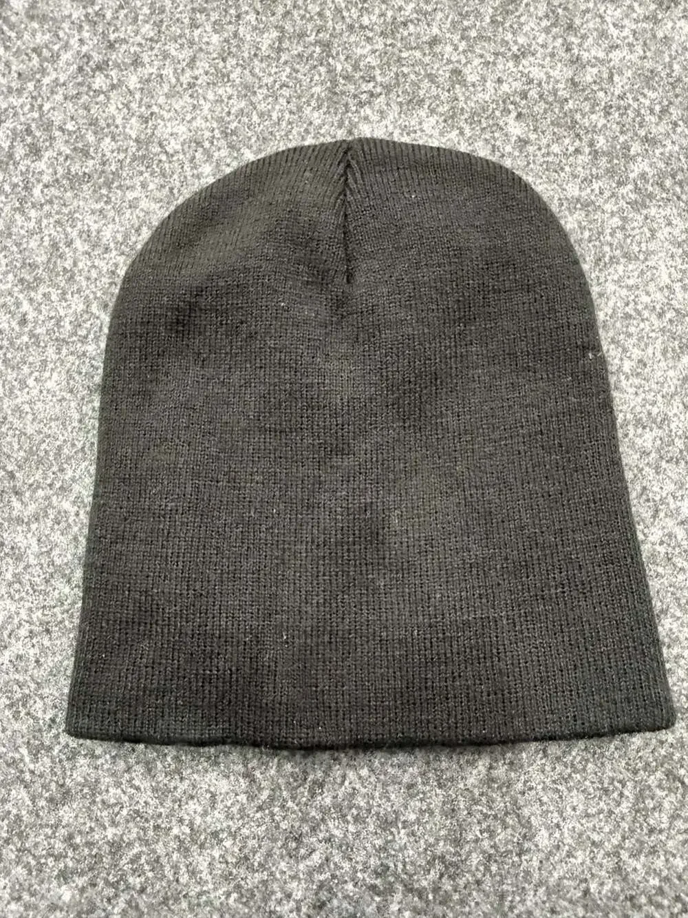 The Satanic Temple TST Logo Embroidered Black Knit Beanie - Picture 2 of 6